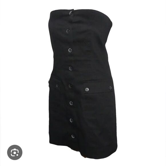 INTERMIX Dresses & Skirts - NWT Intermix small black strapless mini body-con office siren Y2K dress